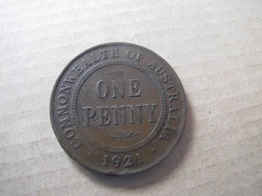 Australia- 1 Penny - 1921